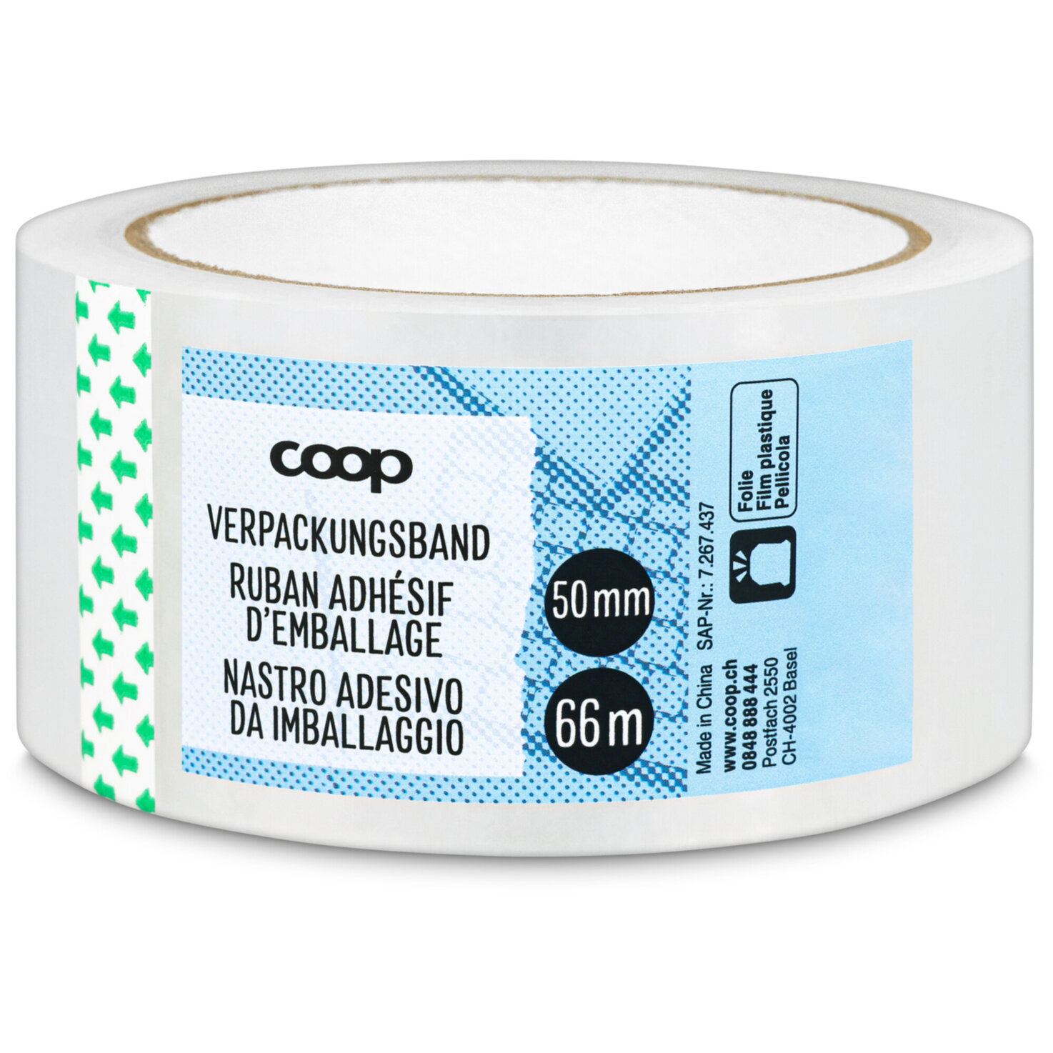 Verpackungsband transparent 50mmx66m