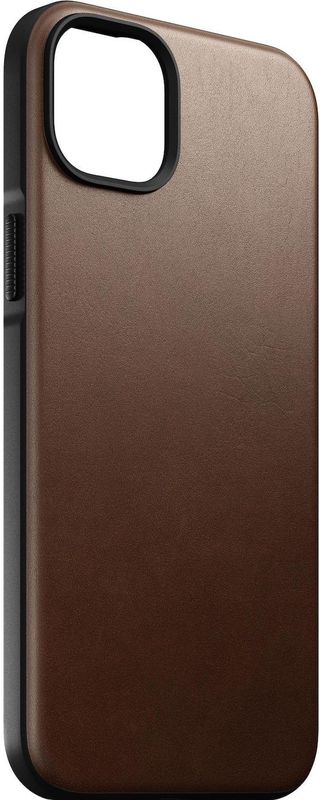 Nomad - Modern - Smartphonehoes - Bruin - Echt Leer, Compatibel met MagSafe