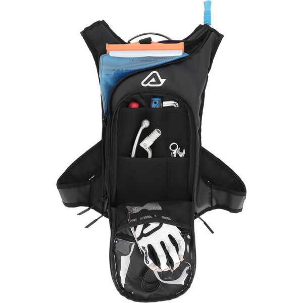 Acerbis - Poche à eau Sather Logo Noir / Blanc