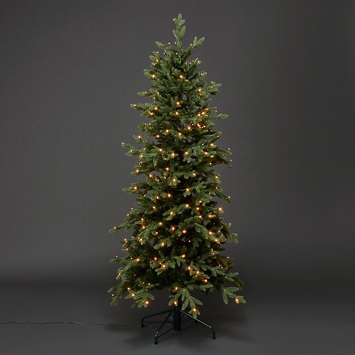 Sapin artificiel coloris vert Ø.89 x H.183 cm support inclus