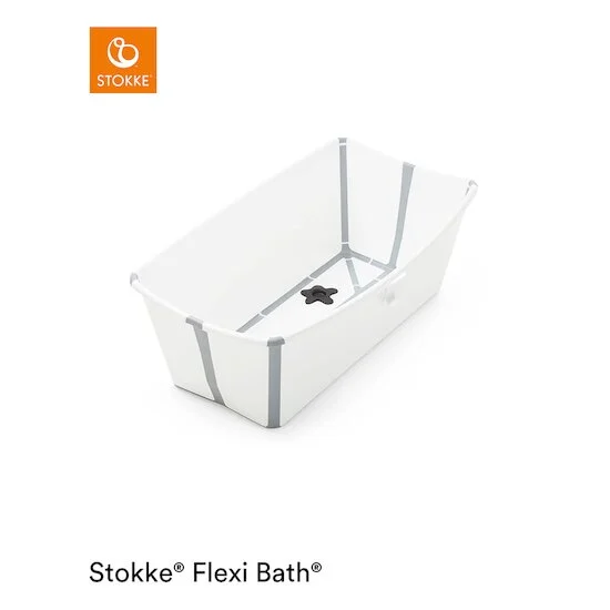 Baignoire Flexi Bath™ bouchon thermique   Blanc        de               Stokke®