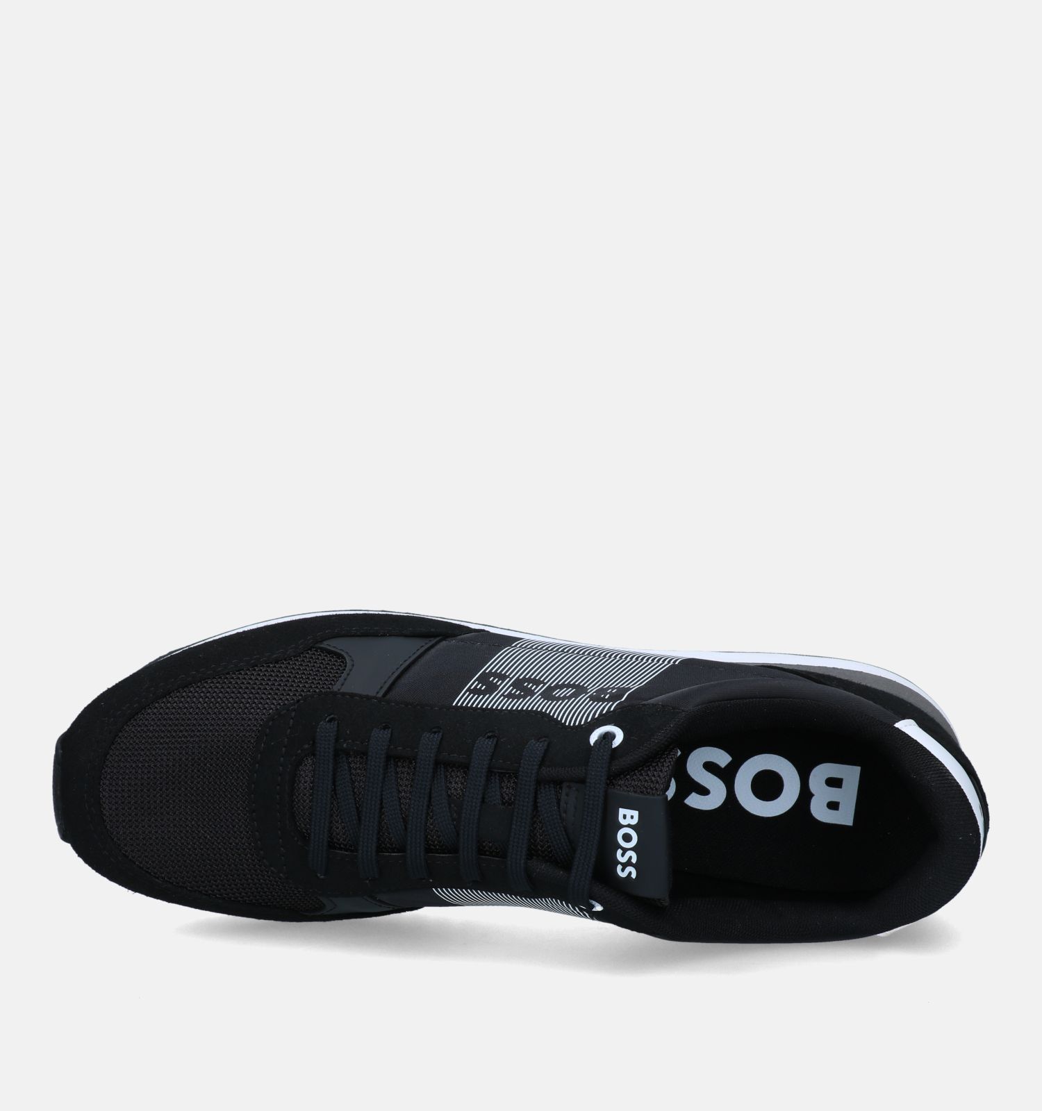 Veterschoenen zwart