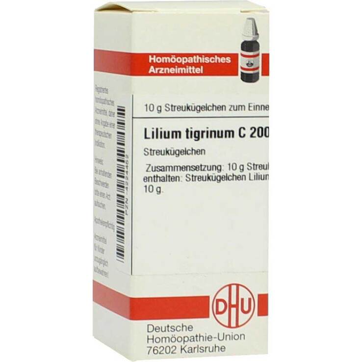 DHU Lilium tigrinum C 200 Globuli, 10 g