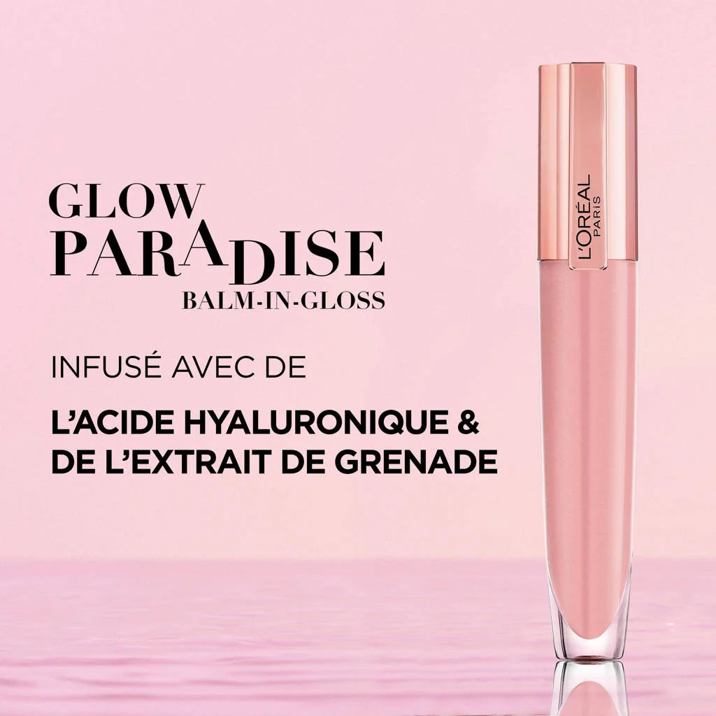 Heel mooi alle kleuren gekocht😍Glow Paradise Balm in Gloss lipgloss - 414 Nude