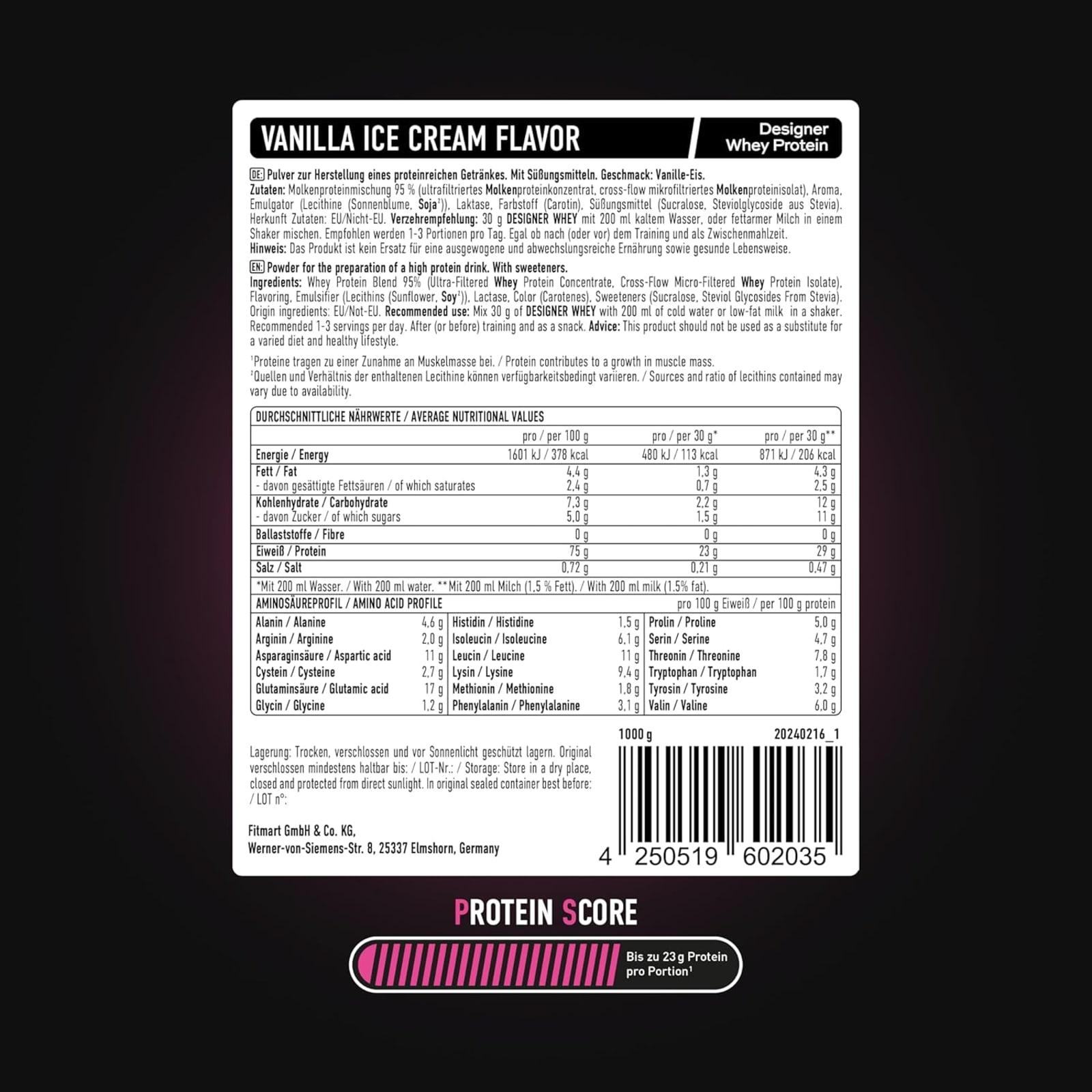 ESN Designer Whey (1000g)