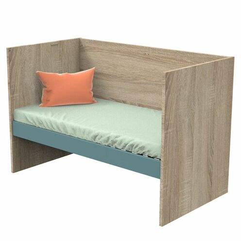 Lit 70x140 cm évolutif en lit junior 200 cm NOVA Argile - SAUTHON