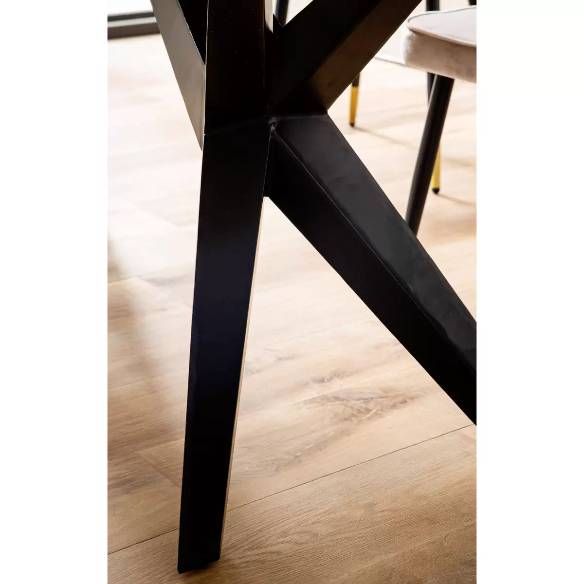 Schreibtisch Quimbra braun,schwarz