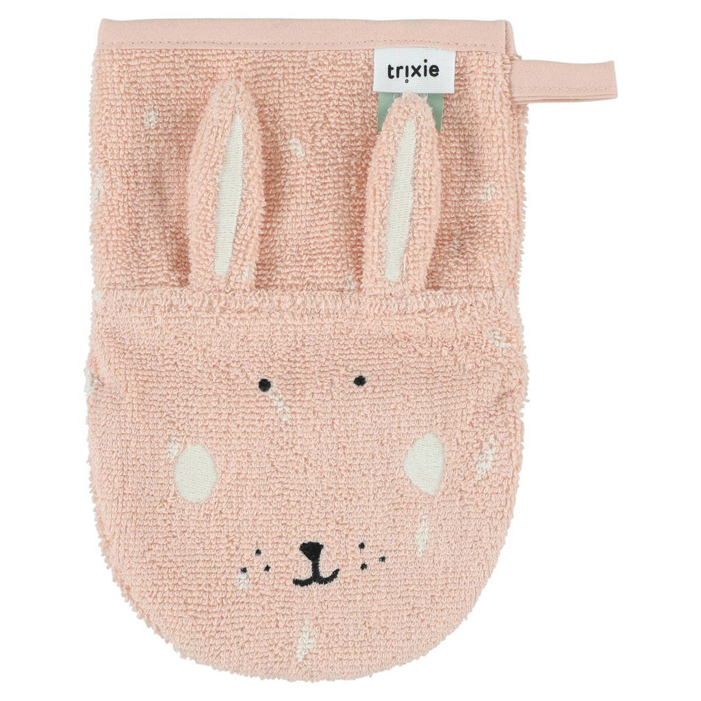 washandje - set van 2 Mrs. Cat - Mrs. Rabbit