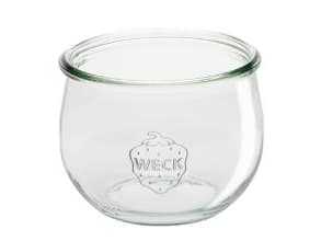 Patentglas Weck Tulip 580 ml Ø10.8x8.4 cm uden Låg Glas,30 stk/krt