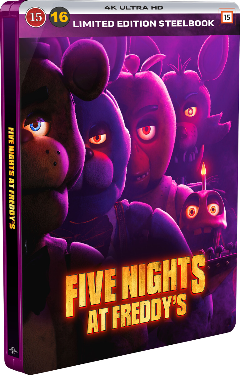 Five Nights At Freddy's - Steelbook - 4K Ultra HD Blu-Ray