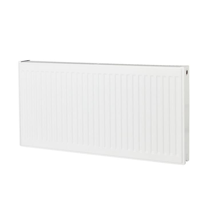 Radiateur eau chaude acier GoodHome blanc L. 100 cm x H. 50 cm