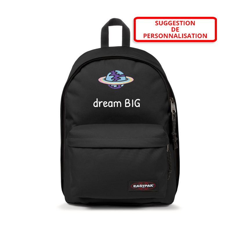 Sac à dos ordinateur Out Of Office Personnalisé 27 Litres black