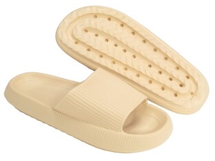 Lucovitaal Orthopedische Badslippers Maat 37-38 Beige 1PR