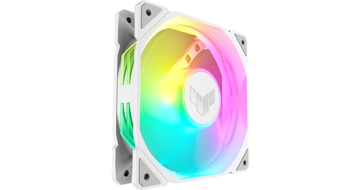 ASUSTUF Gaming TR120 ARGB Reverse case fans  (Wit, 3 stuks, 120 x 120 x 25 mm)