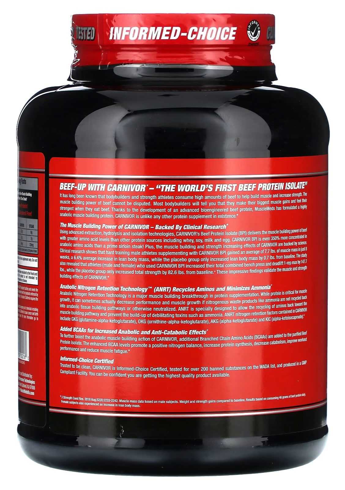 MuscleMeds Carnivore 908g