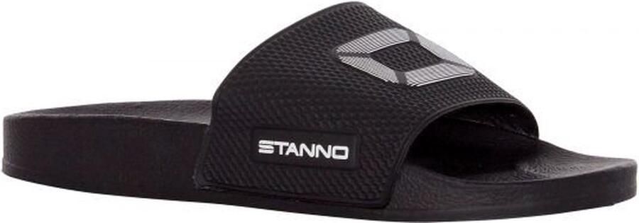 Stanno Stadium II badslippers Zwart Imitatieleer 28