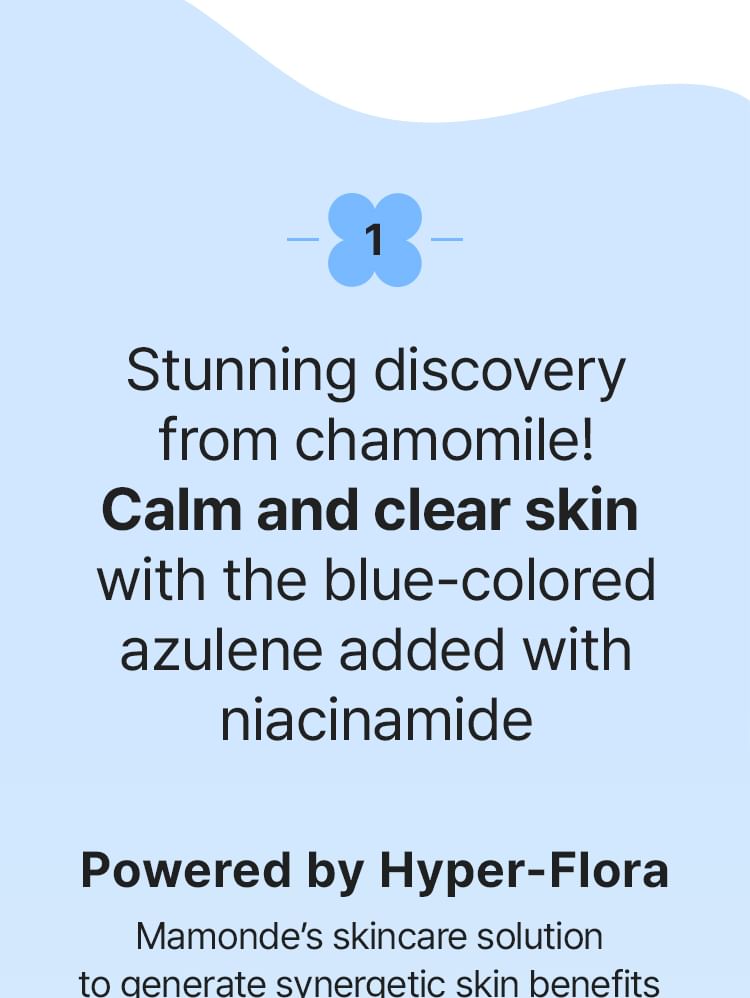 MAMONDE - Calming Shot Azulene Ampoule Mask