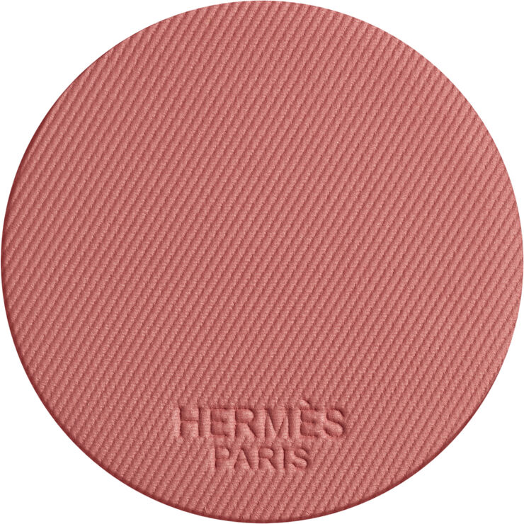 HERMÈS Rose Hermès, silky blush powder refill, Rose Feu