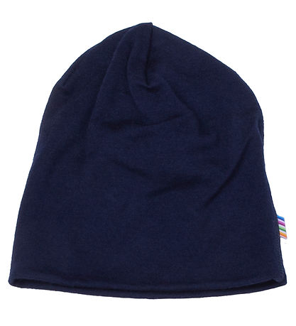 Joha Mütze - Wolle - 2-lagig - Navy