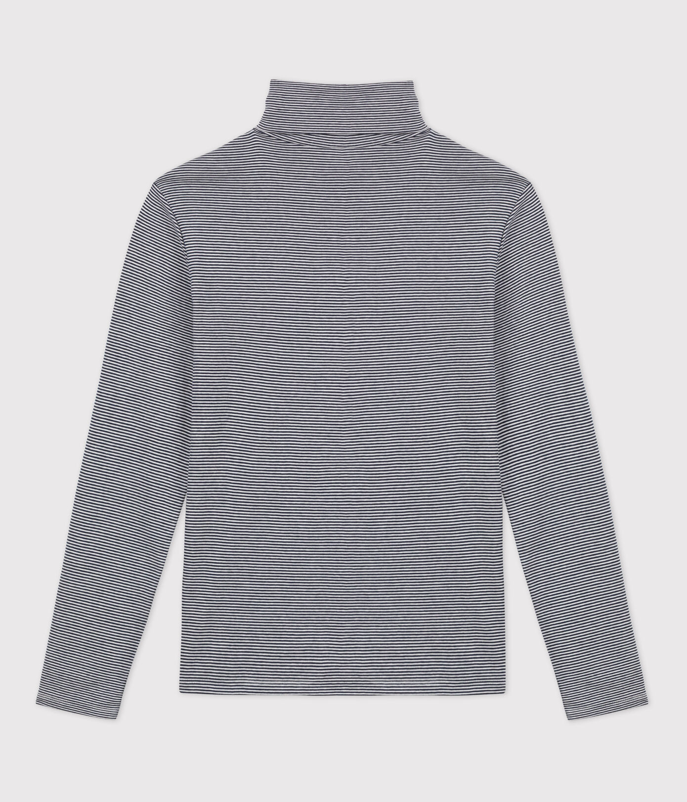 Tee-shirt col roulé L'ICONIQUE en coton BIO Femme
