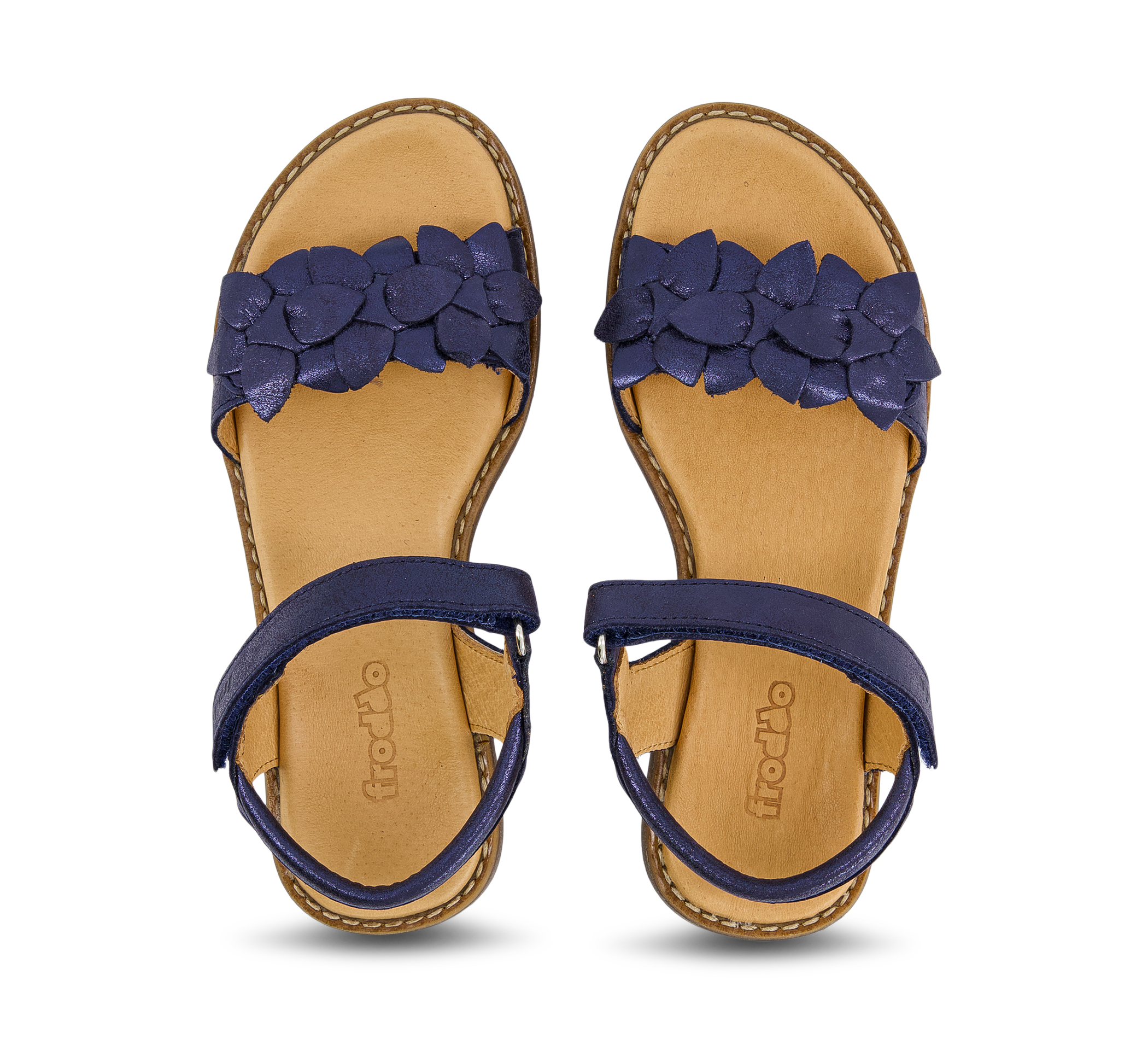 Froddo Lore Flowers - Offene Sandalen blau