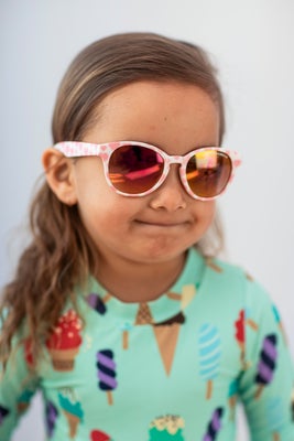 Geggamoja  Bøyelige Solbriller 2-6 År, Heart