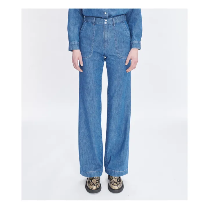 A.P.C. Jean Seaside Coton Bio | Bleu indigo
