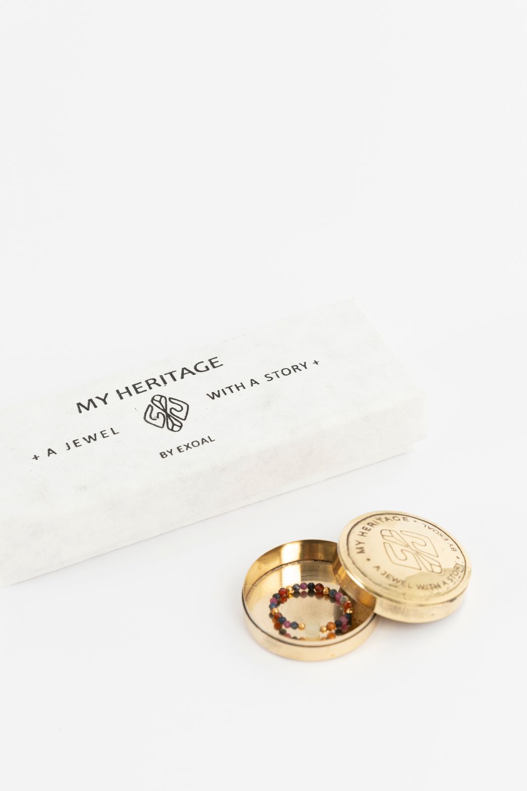 My heritage ring stones of the heart