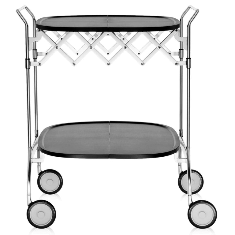 Kartell Gastone trolley zwart