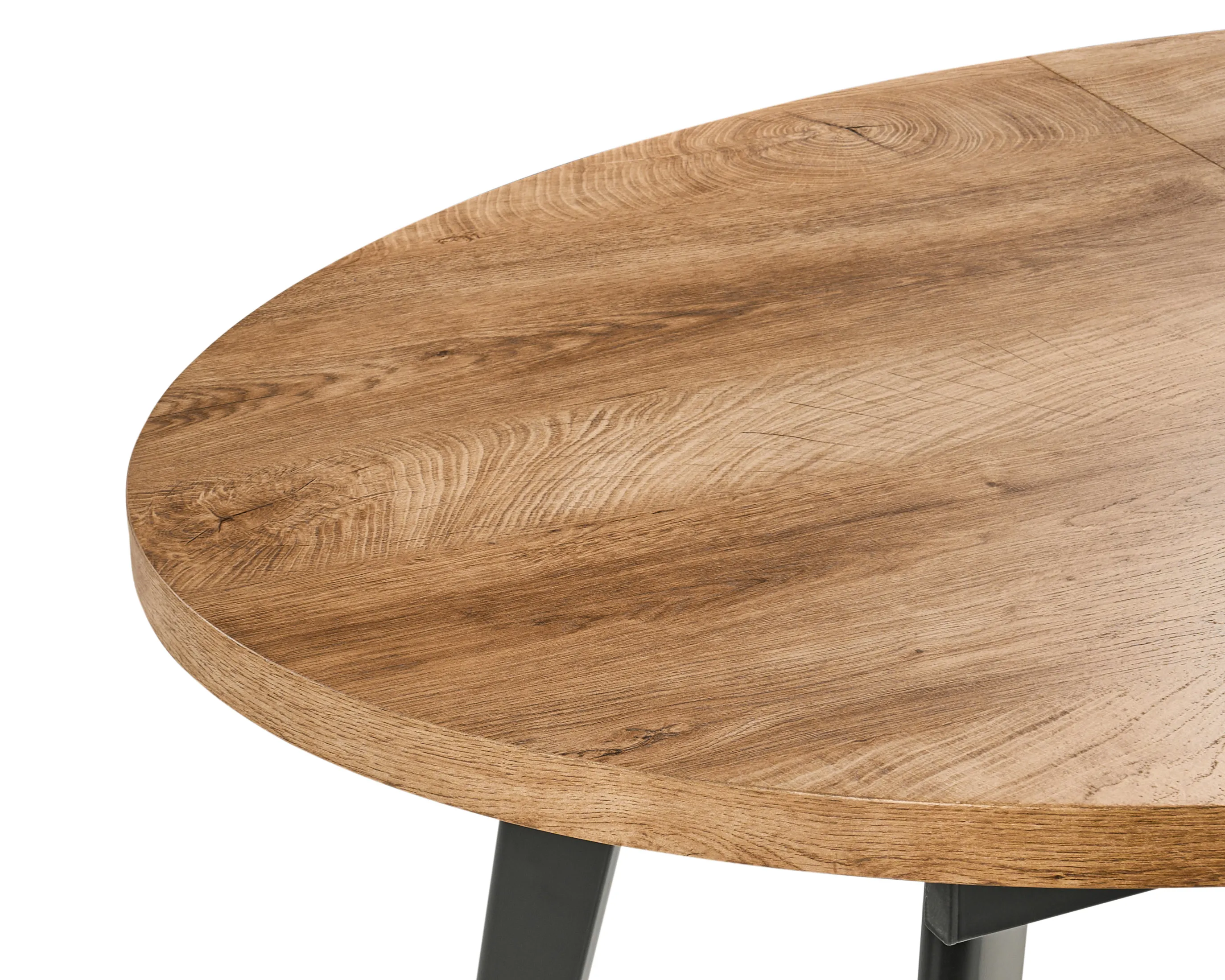 Eettafel uitschuifbaar DUTTON Bruin 90 cm 140/180 cm