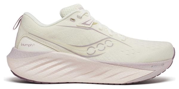 Chaussures Running Saucony Triumph 22 Beige Femme