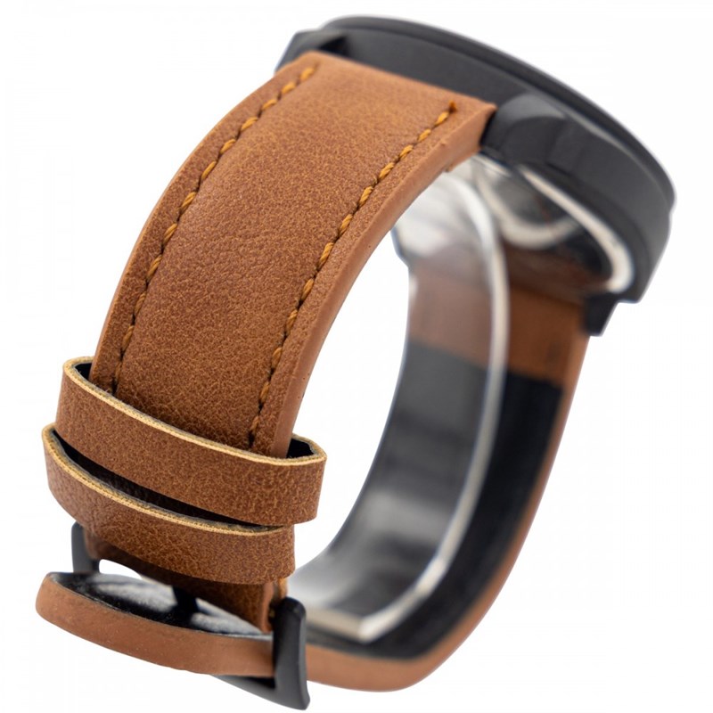 Montre Homme CHTIME bracelet Cuir Marron