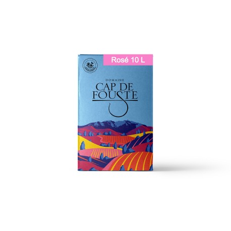 Cap de Fouste - Fontaine à Vin Rosé - 10L