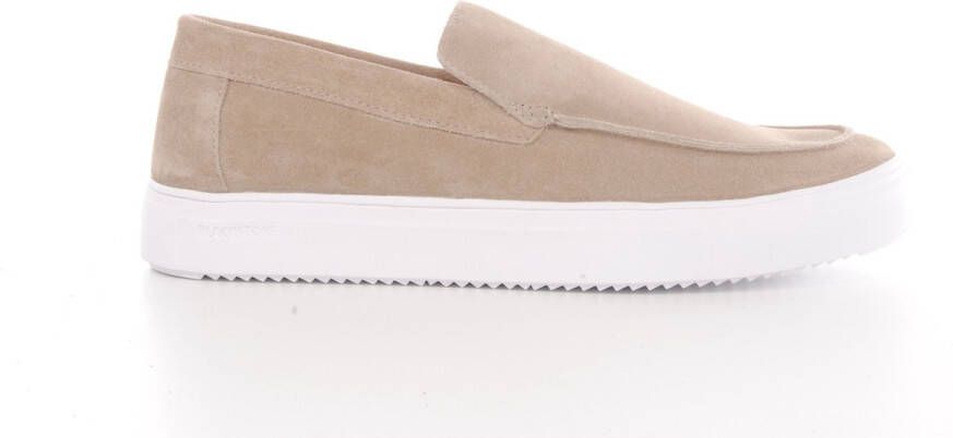 BLACKSTONE Barron | Lemon Pepper suède loafers Beige Suede Loafers Heren