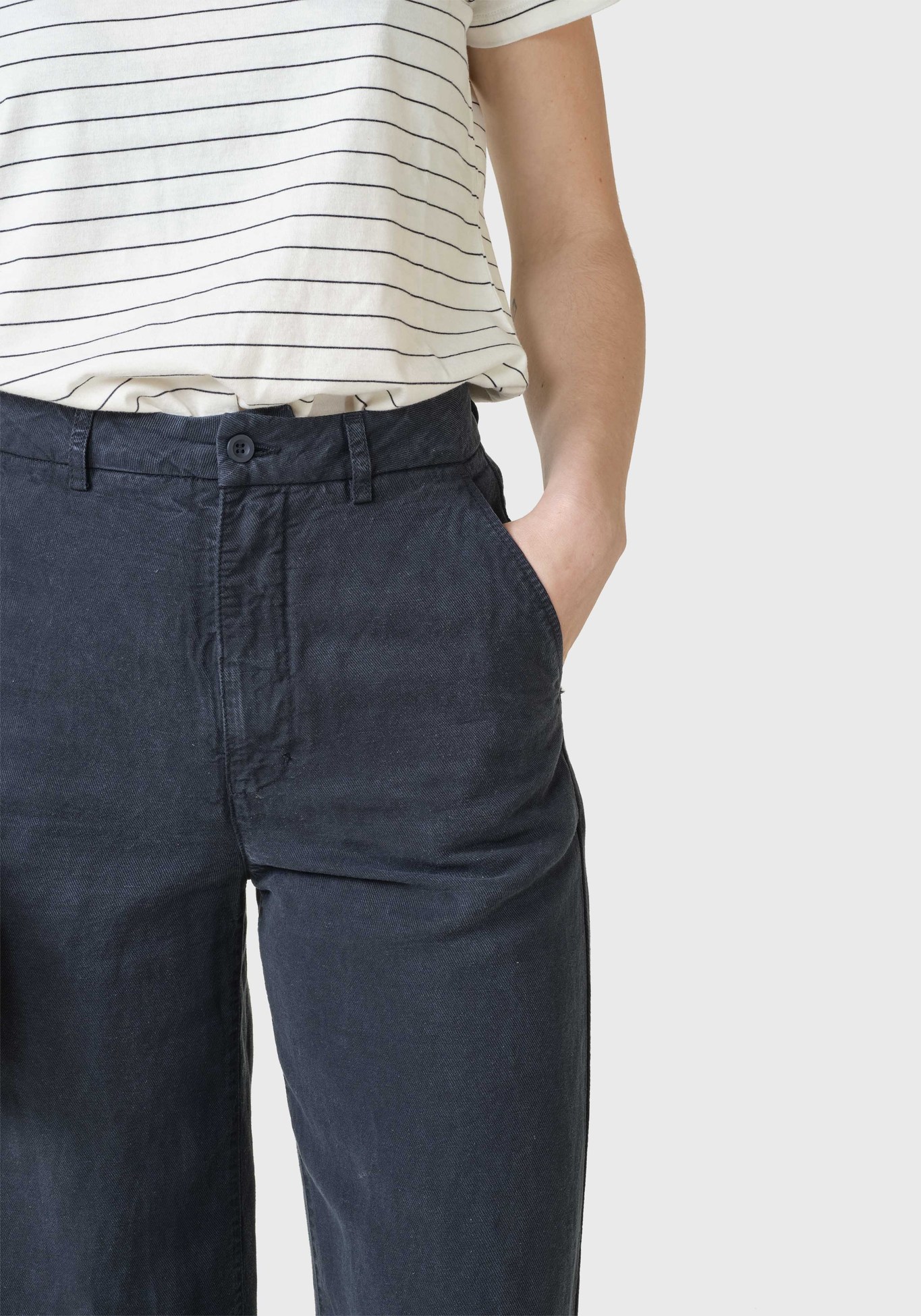 Klitmøller Collective Hose Lydia Lyocell Navy