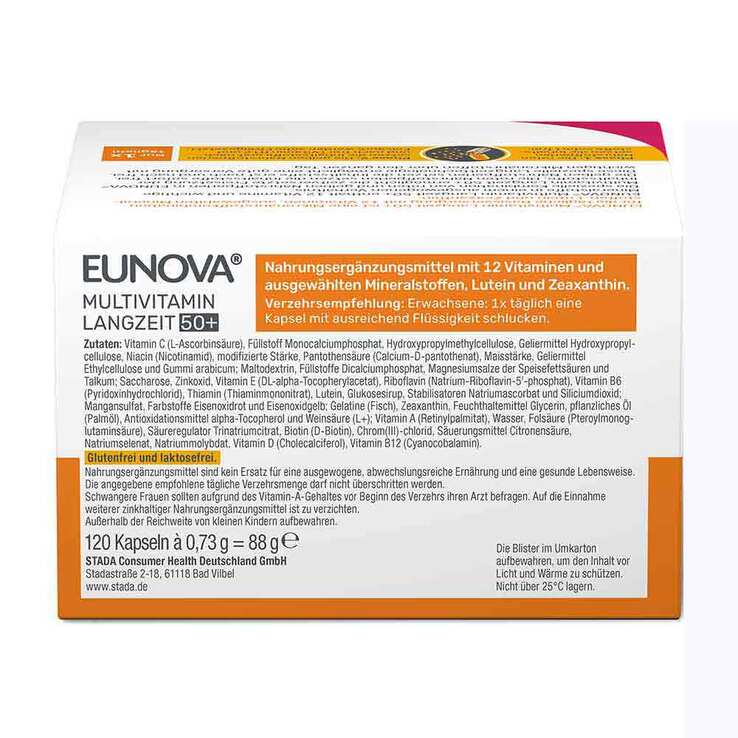 Eunova Langzeit 50+ Kapseln, 120 St