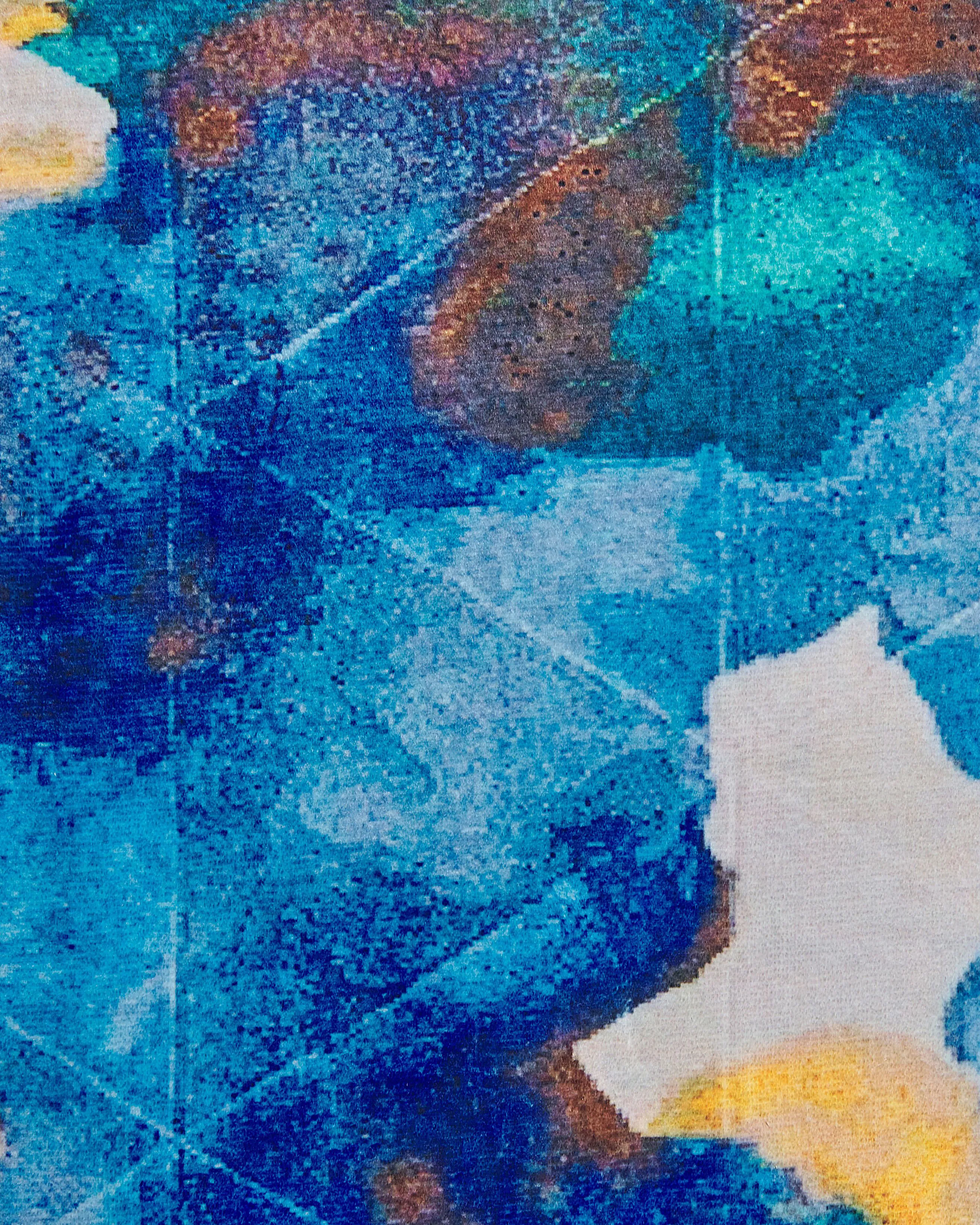 Vloerkleed CEYHAN Meerkleurig 80 x 150 cm