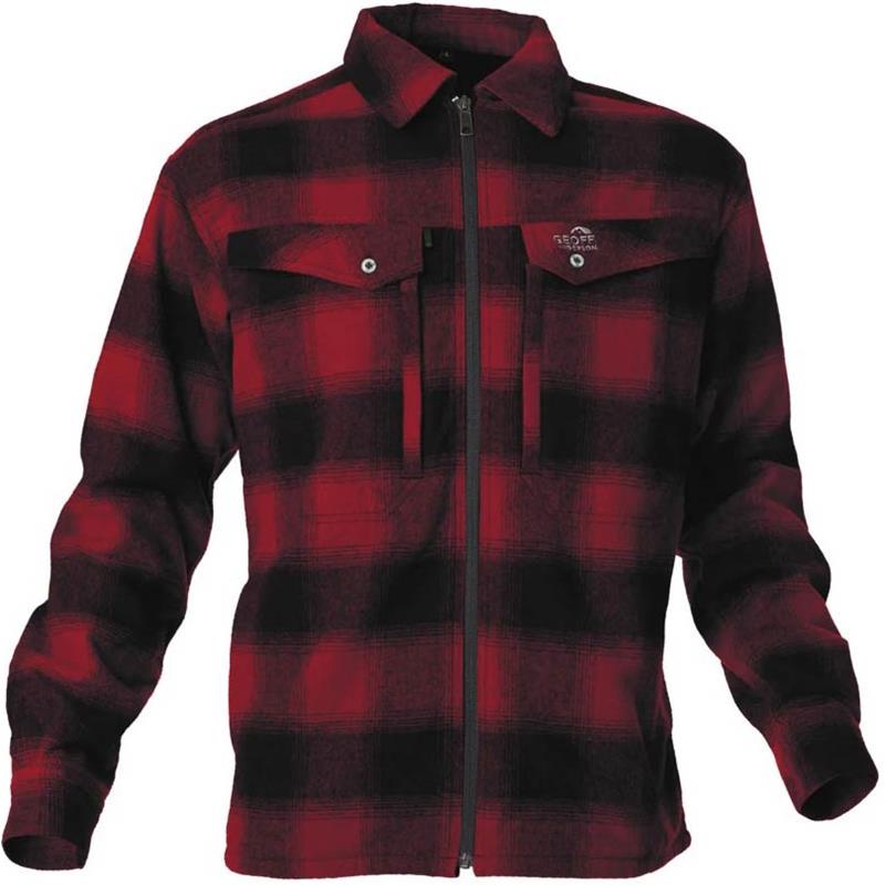 Chemise Manches Longues Homme Geoff Anderson Ezmar 2+ - Noir/Rouge