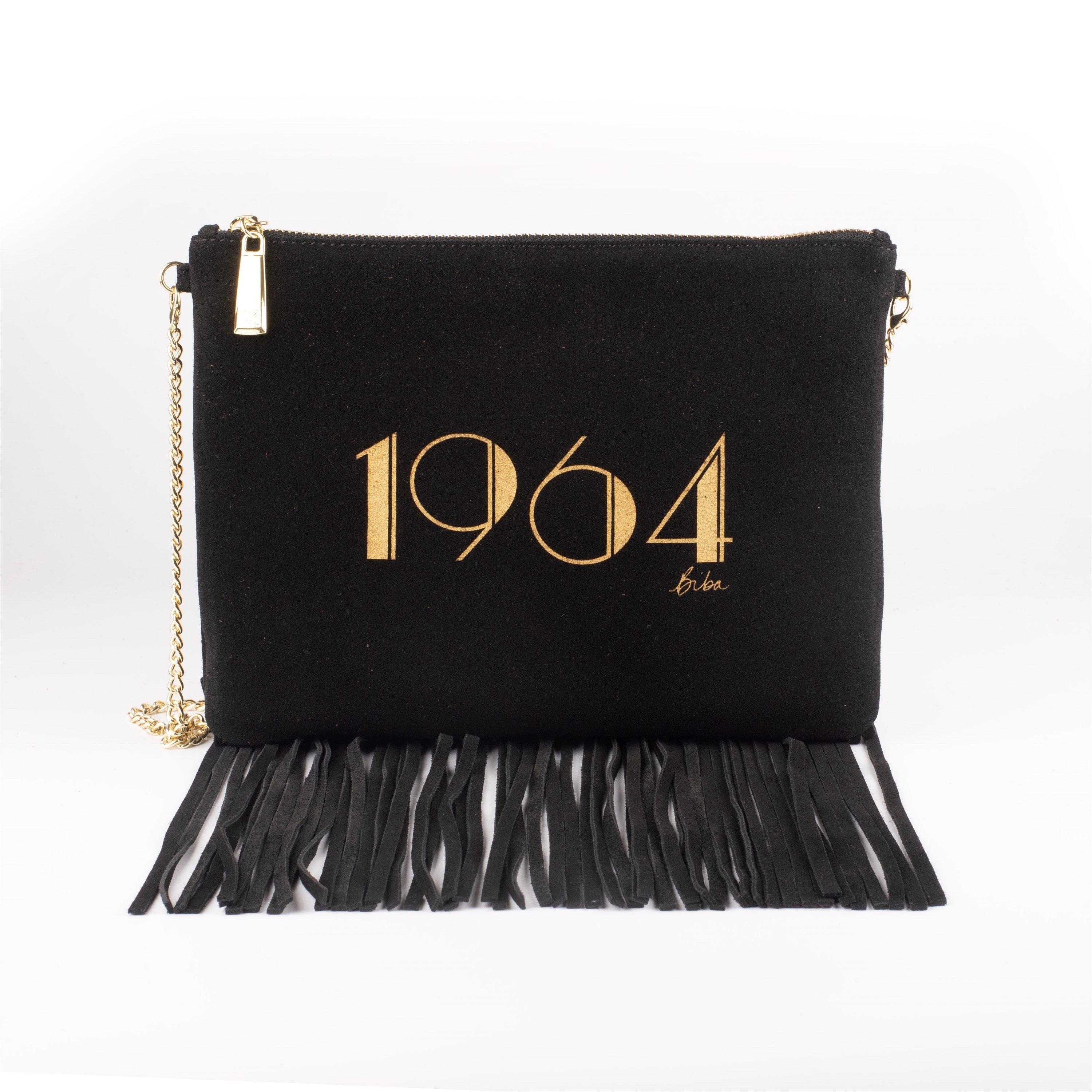Biba Suede 1964 Fringe Pouch