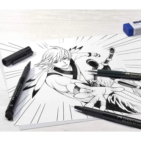 Faber-Castell Tuschestift Pitt Artist Pen Manga Starter Set