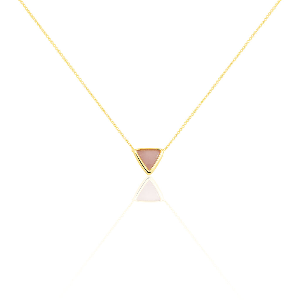 Collier Juliete Or Jaune Calcedoine