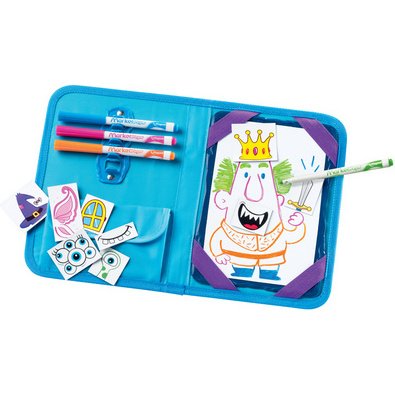 Creativ Kit de dessin voyage TRAVEL BOARD, 21 pièces