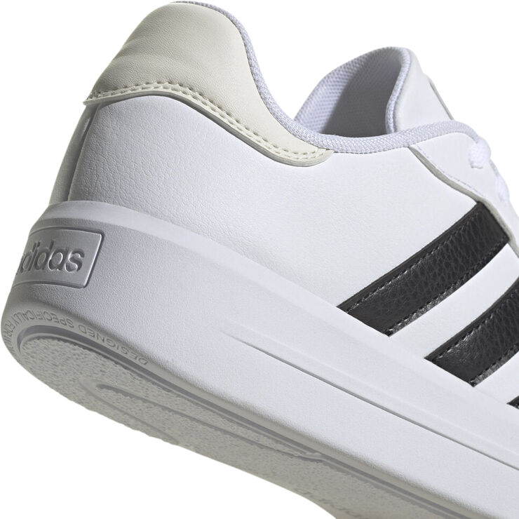 adidas Court Platform sko Hvid