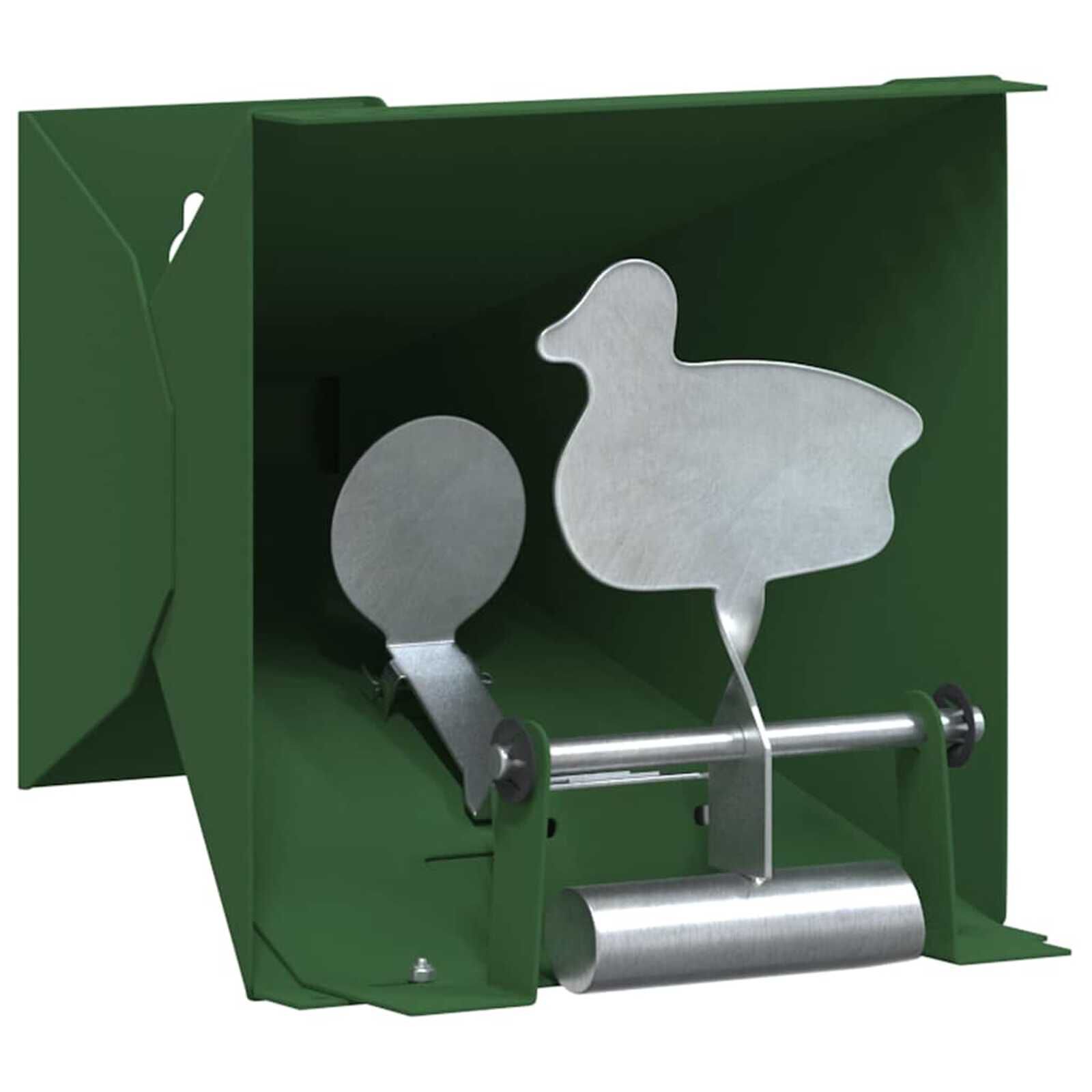 vidaXL Kogelval Groen 14 x 14 x 19 cm Staal