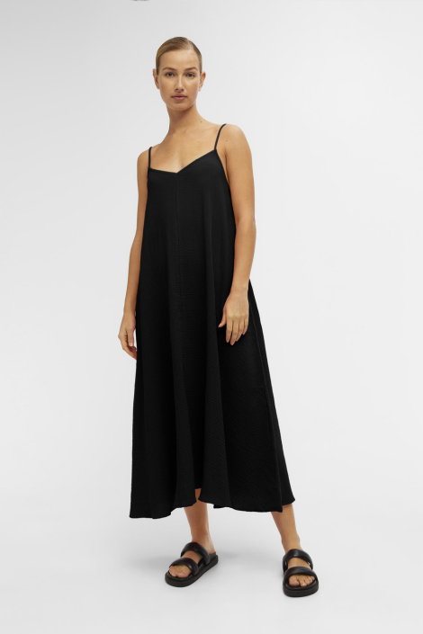 Object zwarte dames jurk