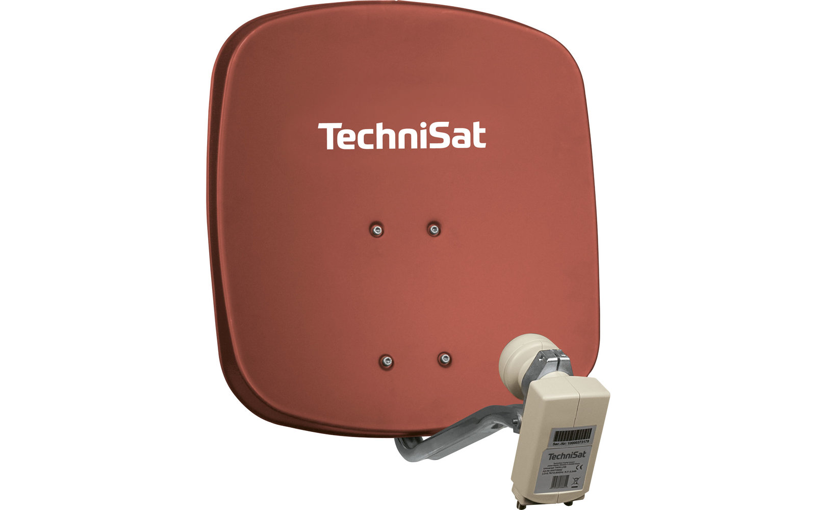 TechniSat DigiDish 45 Sat-Antenne (Universal-Twin-LNB) beige