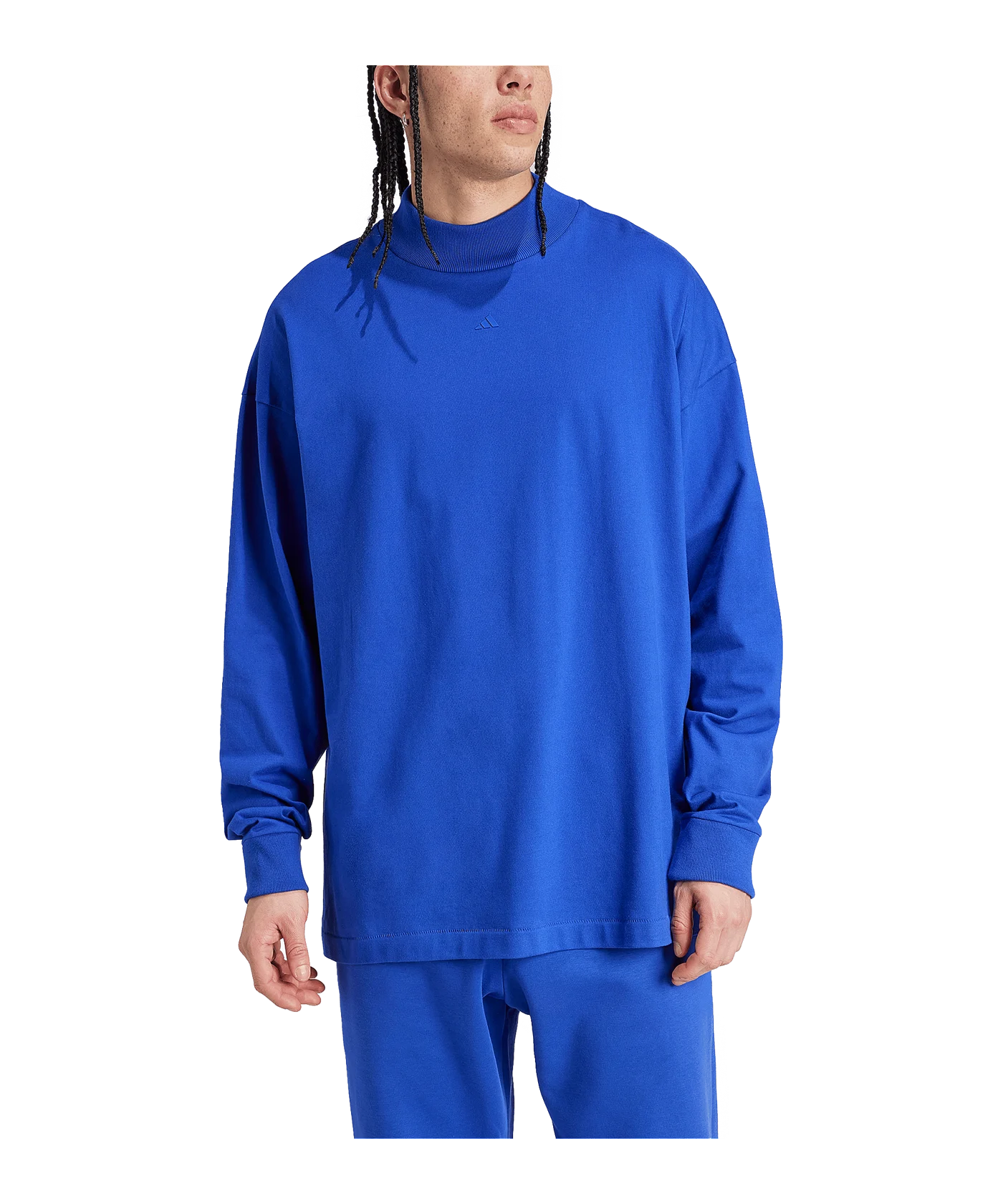 adidas Basketball Trikot langarm Blau