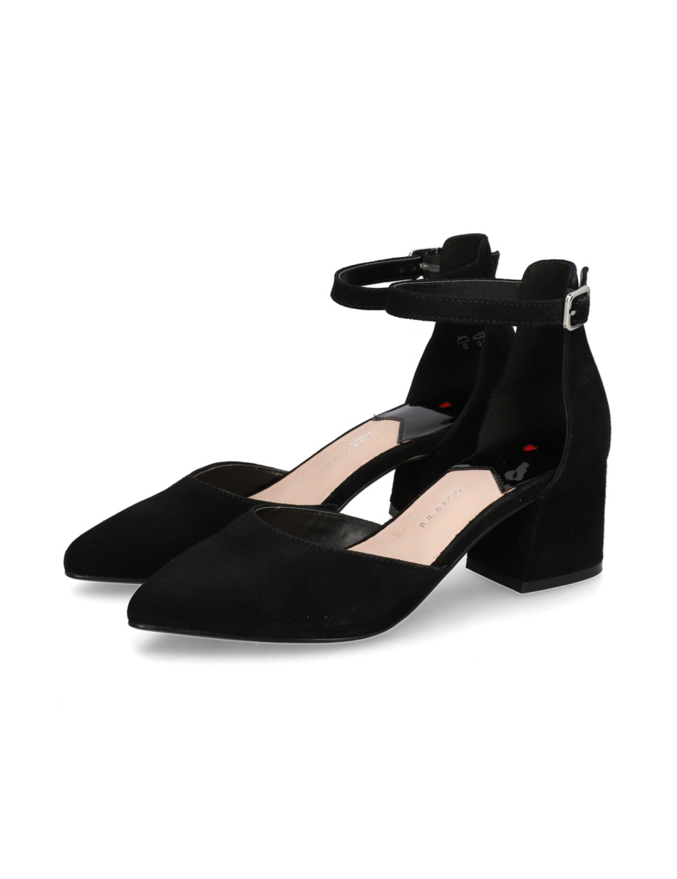 Veloursleder Pumps