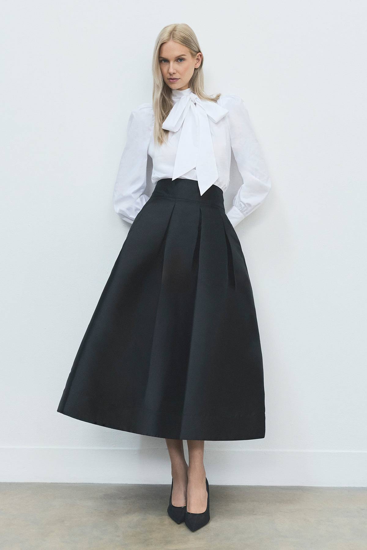 KarenMillen Jupe Maxi de Bal en Sergé Petite