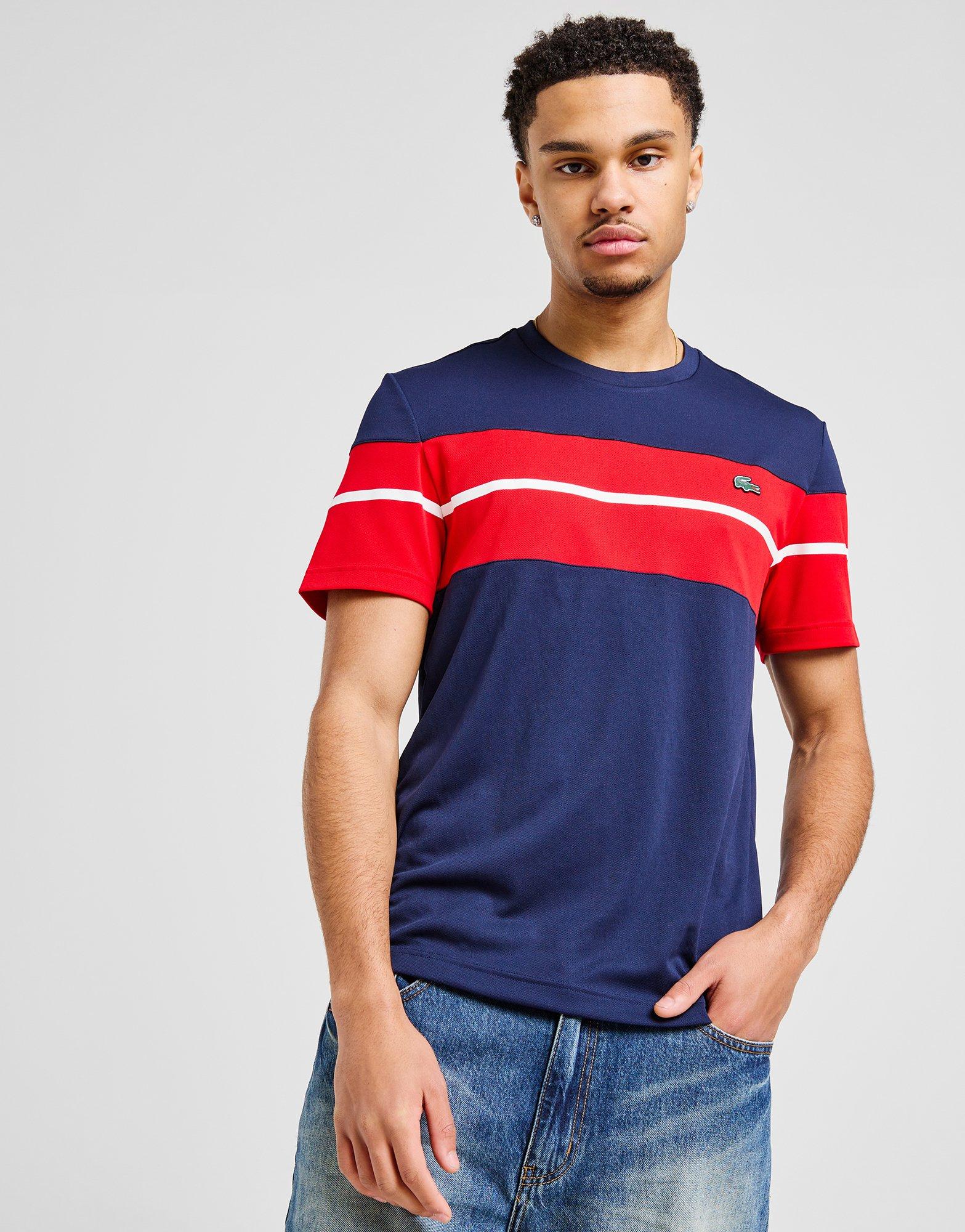 Lacoste T-shirt Colour Block Poly Homme